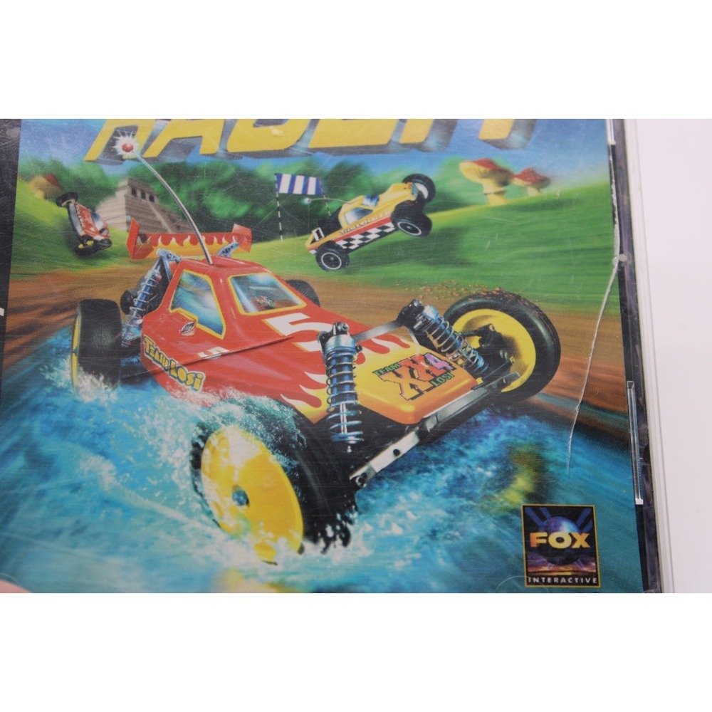 PS1 Team Losi RC Racer (Sony PlayStation 1, 1998) w/ Manual, Black Label - Picture 9 of 9